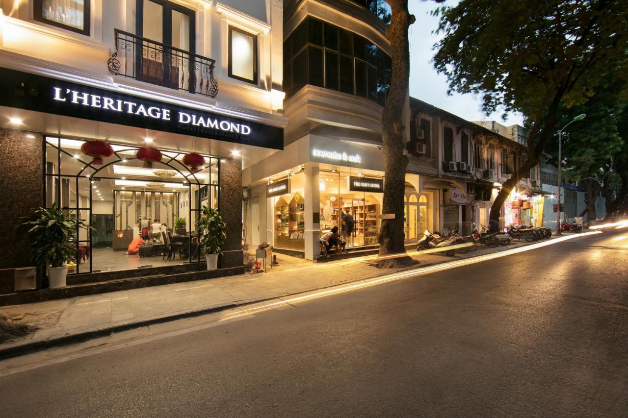 Hanoi L'Heritage Diamond Hotel & Spa Exterior foto